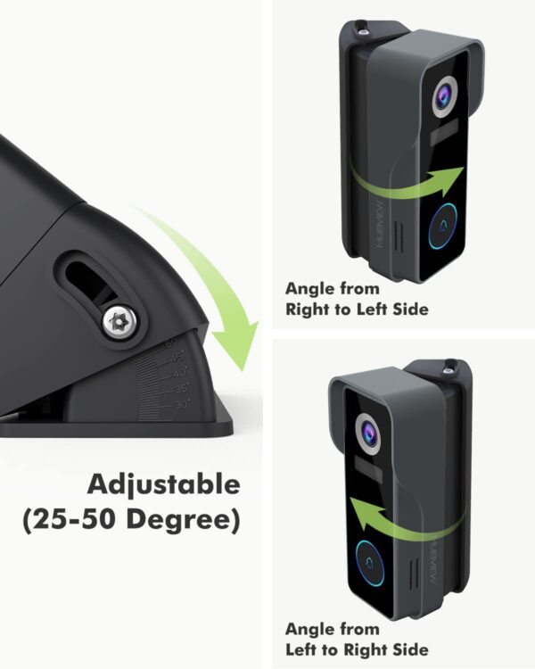 Doorbell Adjustable Bracket Angle Mount MUBVIEW J7/J9